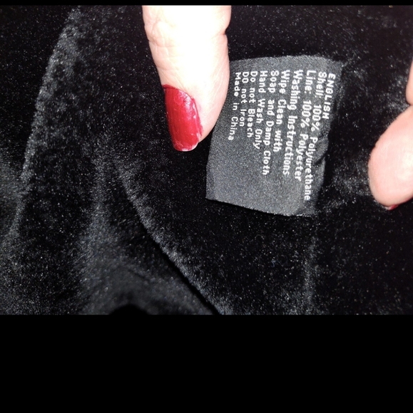 NWT Faux leather coat (looks real!!), size 5x (fits like 3x tho) - Picture 9 of 12